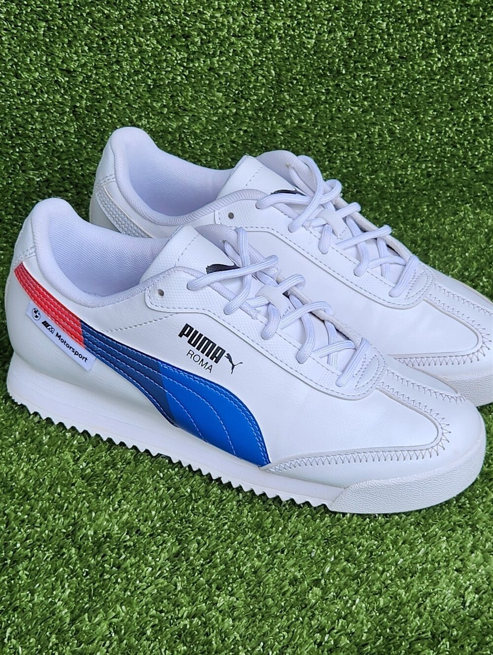 Puma BMW Motorsport Roma Big Boys Size 7 Athletic-Casual Leather Sneakers Shoes - Picture 12 of 16